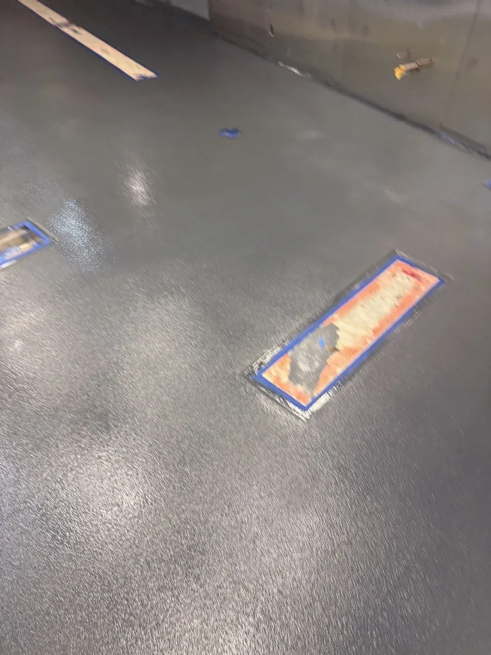 Commercial kitchen quartz solid color epoxy Naples FL — Step 4 · Broadcast