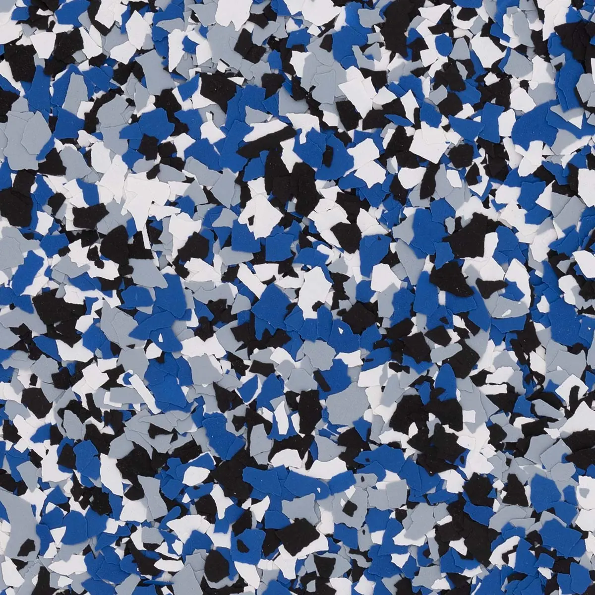 Commercial flake epoxy flooring sample Naples FL - Torginol decorative flakes
